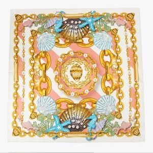 Colorful Nautical Print Scarf